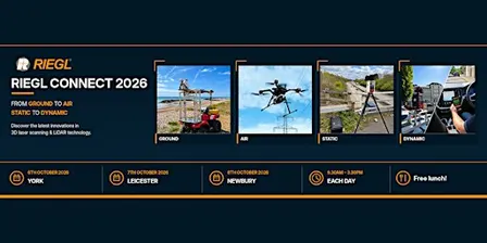 RIEGL Connect 2026 (York): From Ground to Air, Static to Dynamic