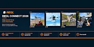 RIEGL Connect 2026 (York): From Ground to Air, Static to Dynamic