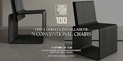 Visita Guidata | INSTALLAZIONE N-CONVENTIONAL CHAIRS