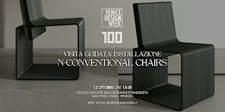 Visita Guidata | INSTALLAZIONE N-CONVENTIONAL CHAIRS