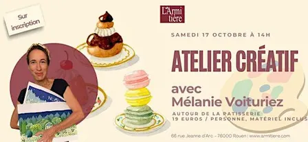 Atelier aquarelle avec Mélanie Voituriez