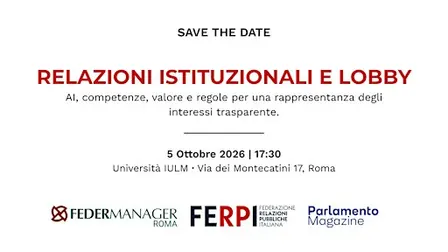 Relazioni istituzionali e Lobby