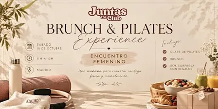 Brunch & Pilates en Madrid - Juntas por el Mundo