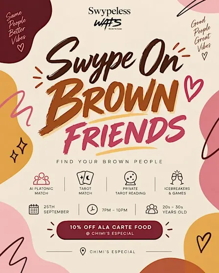 Brown Hearts - Swype On Brown Friends
