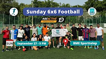 Sunday 5 PM Friendly Football at BME Sporttelep - BAIS