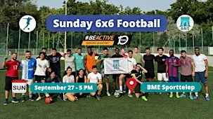 Sunday 5 PM Friendly Football at BME Sporttelep - BAIS