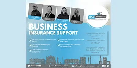 Exe Insurance 1-1 Business Support Drop In Sessions