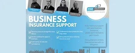 Exe Insurance 1-1 Business Support Drop In Sessions