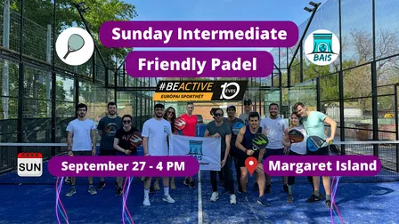 Sunday 4 PM Intermediate Padel - BAIS