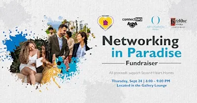 Art Ovation Presents CONNECT SRQ: Networking in Paradise