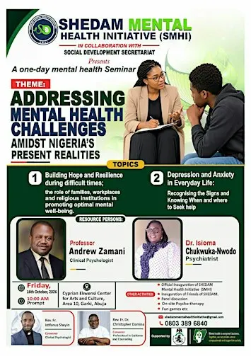 Addressing Mental Health Amidst Nigeria’s Present Realities