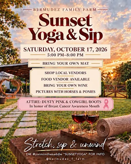 Sunset Yoga and Sip