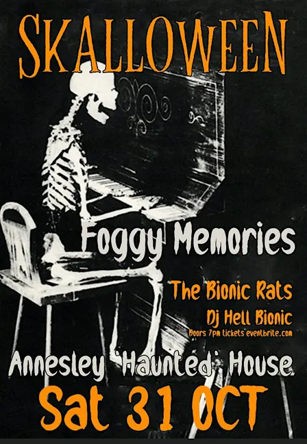Skalloween Foggy Memories with The Bionic Rats