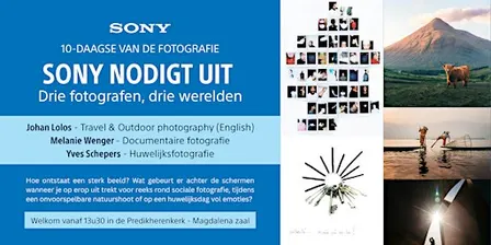 Sony nodigt uit - 10-daagse van de fotografie
