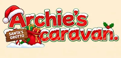 Santa’s Grotto- brought to you by Archie’s Caravan