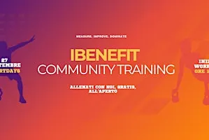 IBenefit Open Training - Allenamento Gratuito - Aperto a tutti