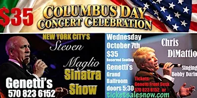 Sinatra Show Columbus Day Concert Celebration