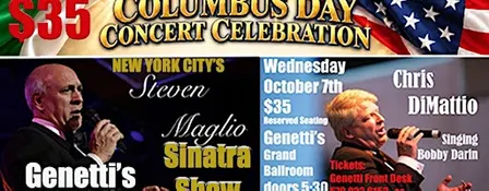 Sinatra Show Columbus Day Concert Celebration