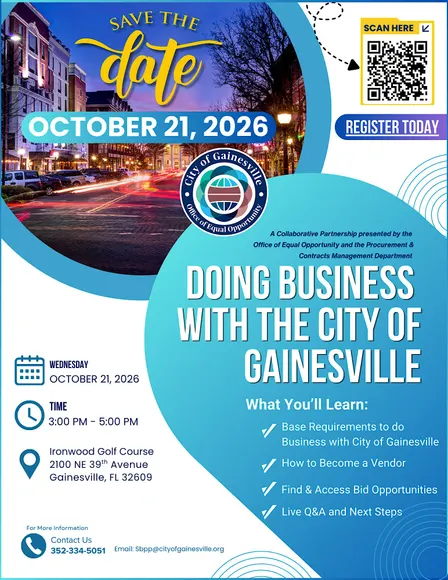 Doing Business With The City of Gainesville