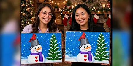 Christmas Sea Glass Trees & Paint your choice