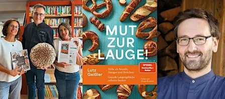 SPIEGEL-Bestseller-Autor Lutz Geißler  x   Weltmeister Bäcker Jochen Baier