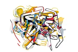 Teen art session - Create an Abstract Figure