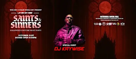 LA VIE EN VIBES : ( SAINT & SINNERS ) HALLOWEEN COSTUME NIGHT PARTY