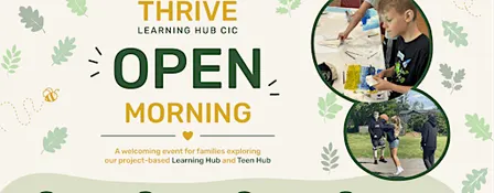 Thrive Learning Hub Open Afternoon, education support for 5-12 year olds