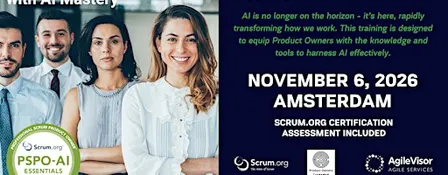 Product Owner - AI Essentials (PSPO-AIE). A Scrum.org Certified Training.