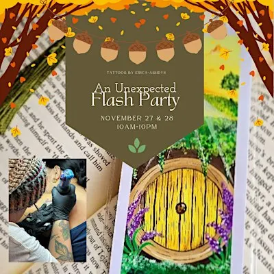 An Unexpected Flash Party: 2 day tattoo event