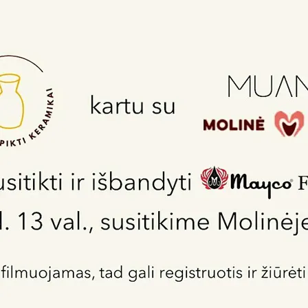 NEPIKTŲ KERAMIKŲ Susitikimas ir Mayco glazūrų bandymas kartu su MUANDU