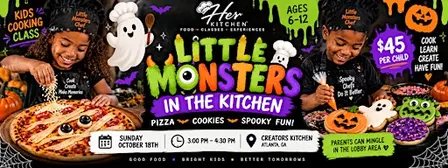 Little Monsters in The Kitchen