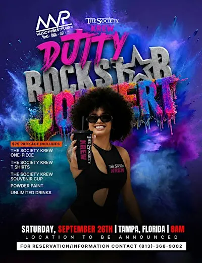 THE SOCIETY KREW - DUTTY ROCKSTAR JOUVERT