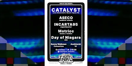 Catalyst 17 - Live Electronic Music Open Mic