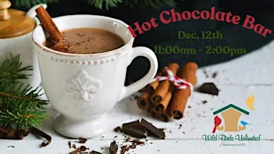 Hot Cocoa Bar and Holiday Shopping