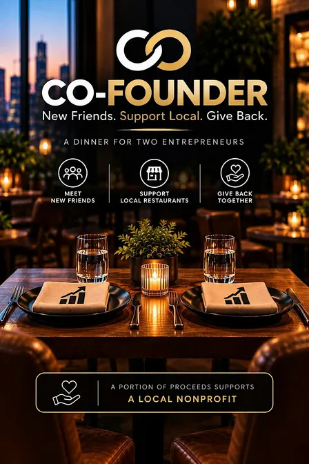 Co-Founder: Dinner with Entrepreneurs - Boise: Dinner for a Cause
