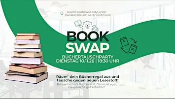 Rivvers Book Swap – Büchertauschparty Dortmund CityCenter