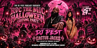 Roc The Mic Halloween Costume Party