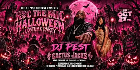 Roc The Mic Halloween Costume Party