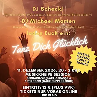 "Tanz Dich glücklich"  -Electro, House & Trance