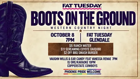 Boots On The Ground/ Vaughn Willis & Vanessa Renee at Fat Tuesday Westgate