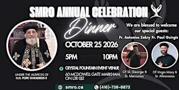 SMRO Annual Celebration Dinner