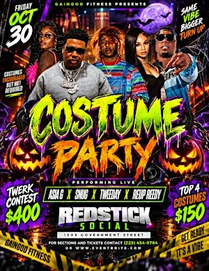 GainGoD Fitness 5th Annual Costume Party