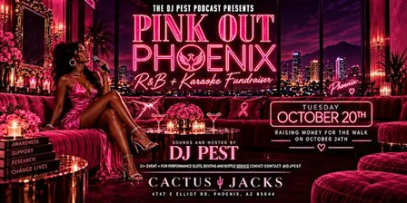 Pink Out Phoenix: R&B + Karaoke Fundraiser