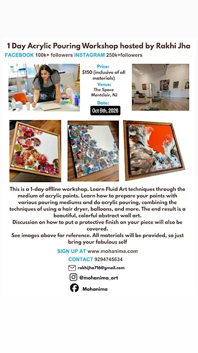 Acrylic Paint Pouring Workshop