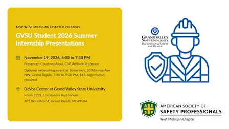 OSH GVSU Internship Presentations