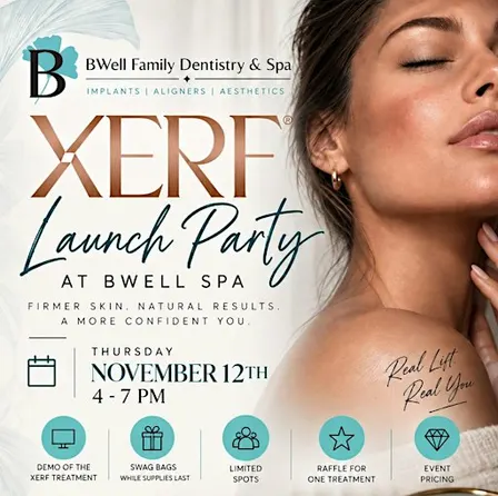 The XERF Experience: An Exclusive Evening at BWell Spa.