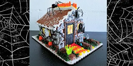 Haunted Gingerbread House - FAYETTEVILLE