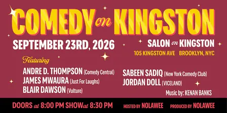 Comedy On Kingston (Stand-Up Comedy in Crown Heights, Brooklyn)