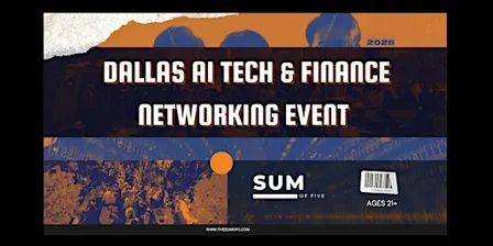 Dallas AI Tech & Finance Networking Event